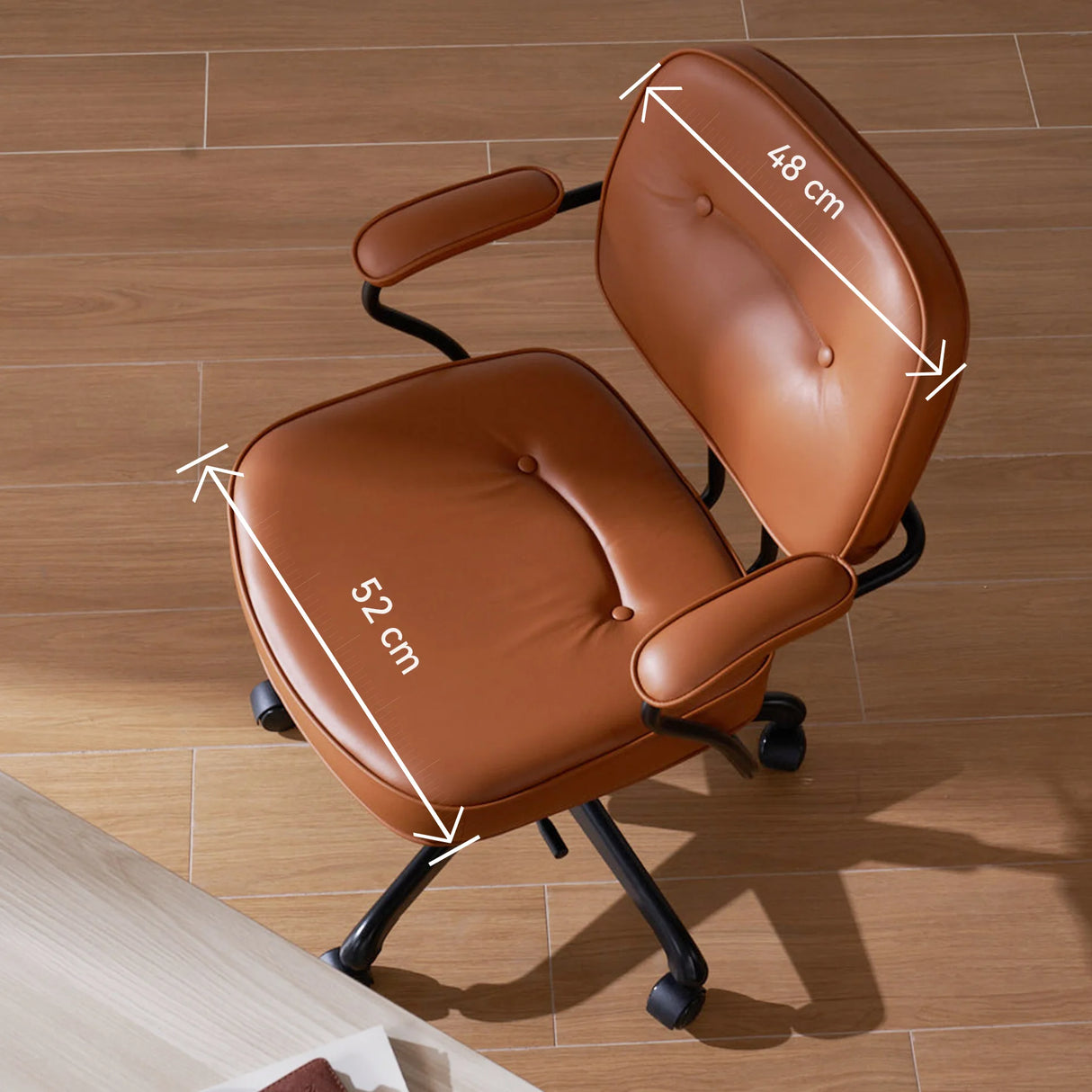 SIHOO L3D Luxurious Brown Leather Armchair