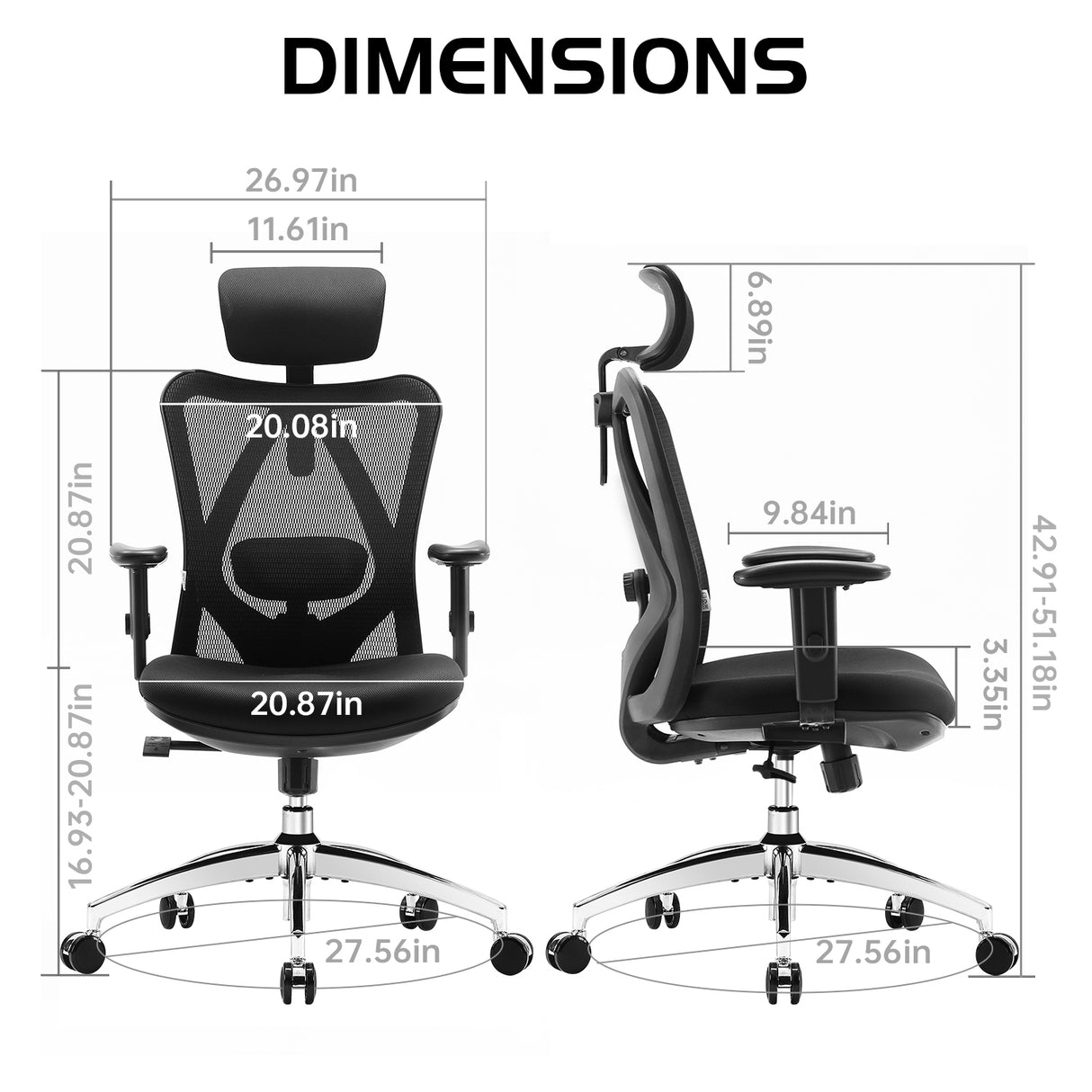 SIHOO M18  Ergonomic Office Chair