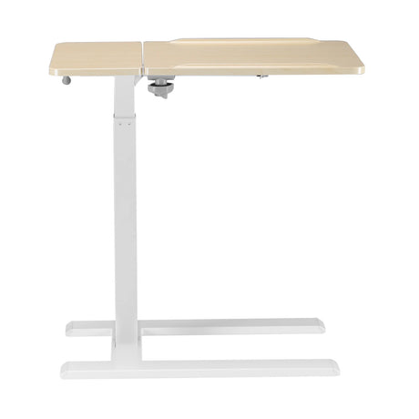 SIHOO D01 Adjustable Tilt Overbed Bedside Table with Wheels