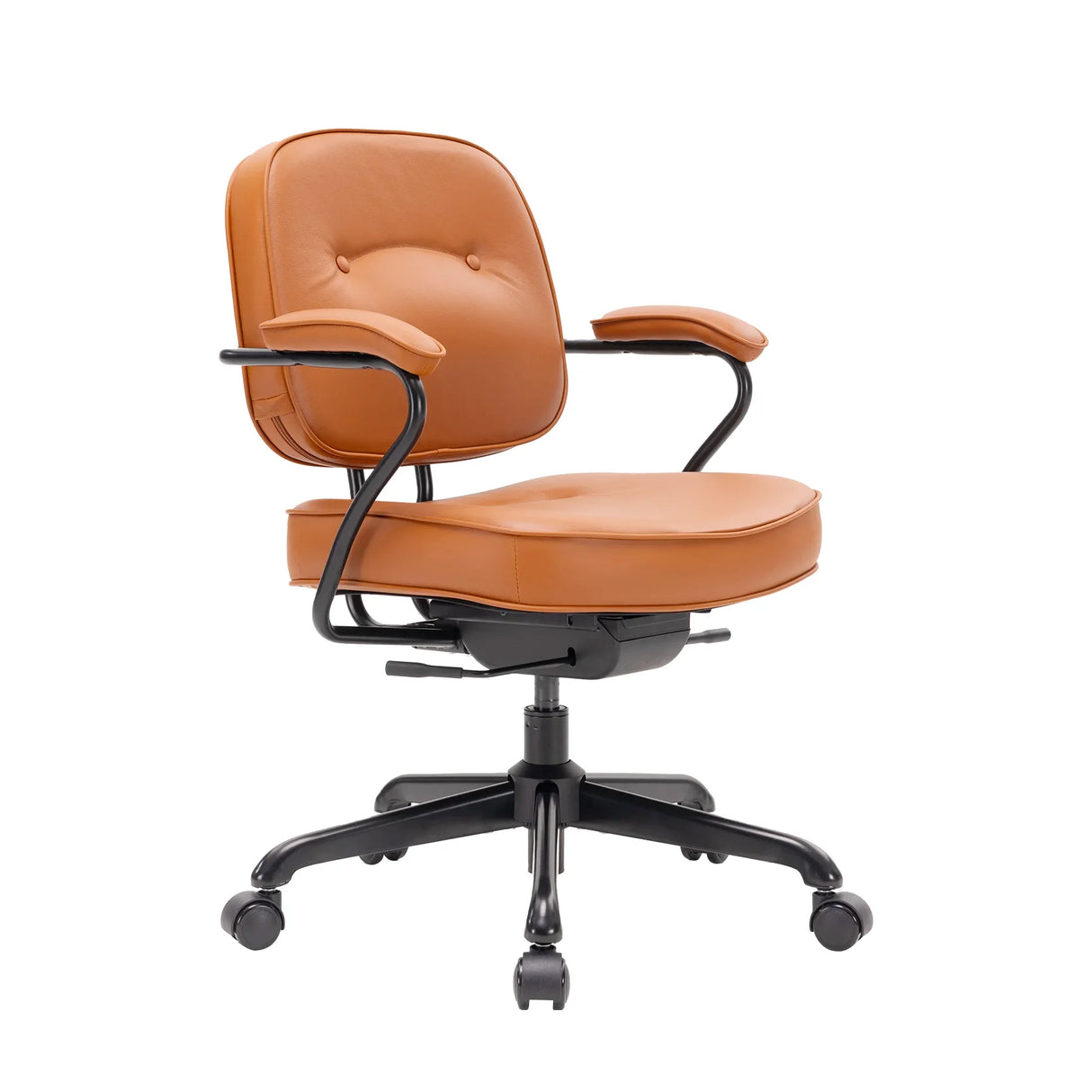SIHOO L3D Luxurious Brown Leather Armchair